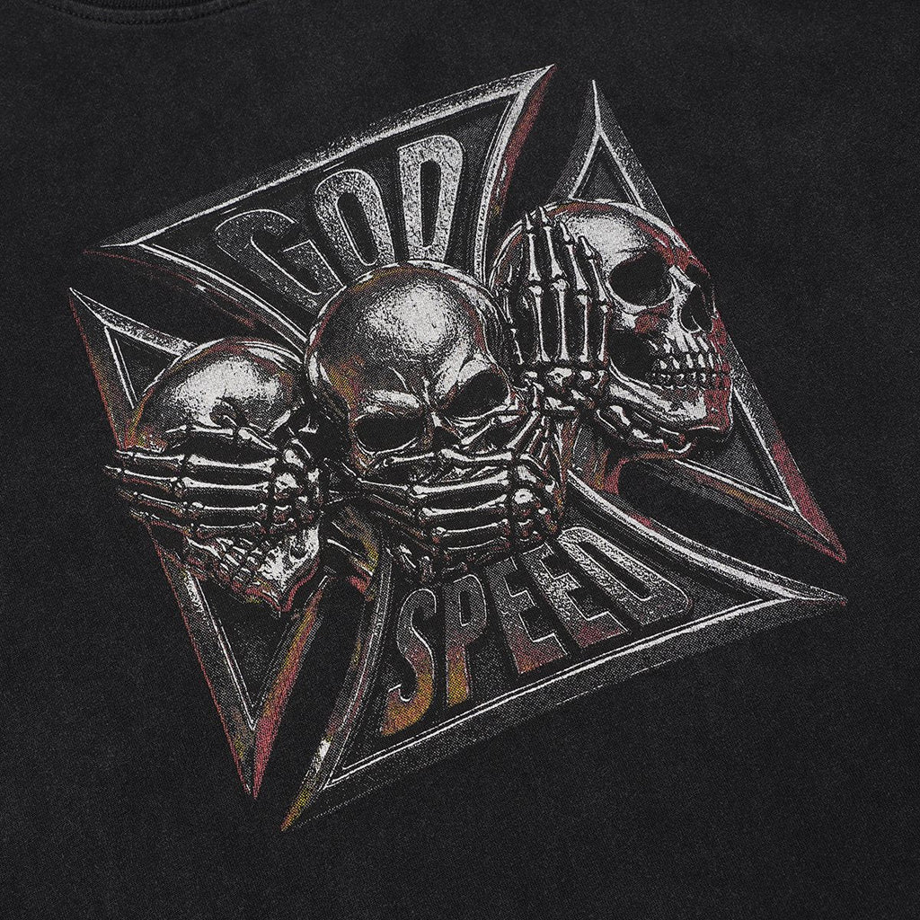 Godspeed Out of Many One Skull Graphic T-Shirt